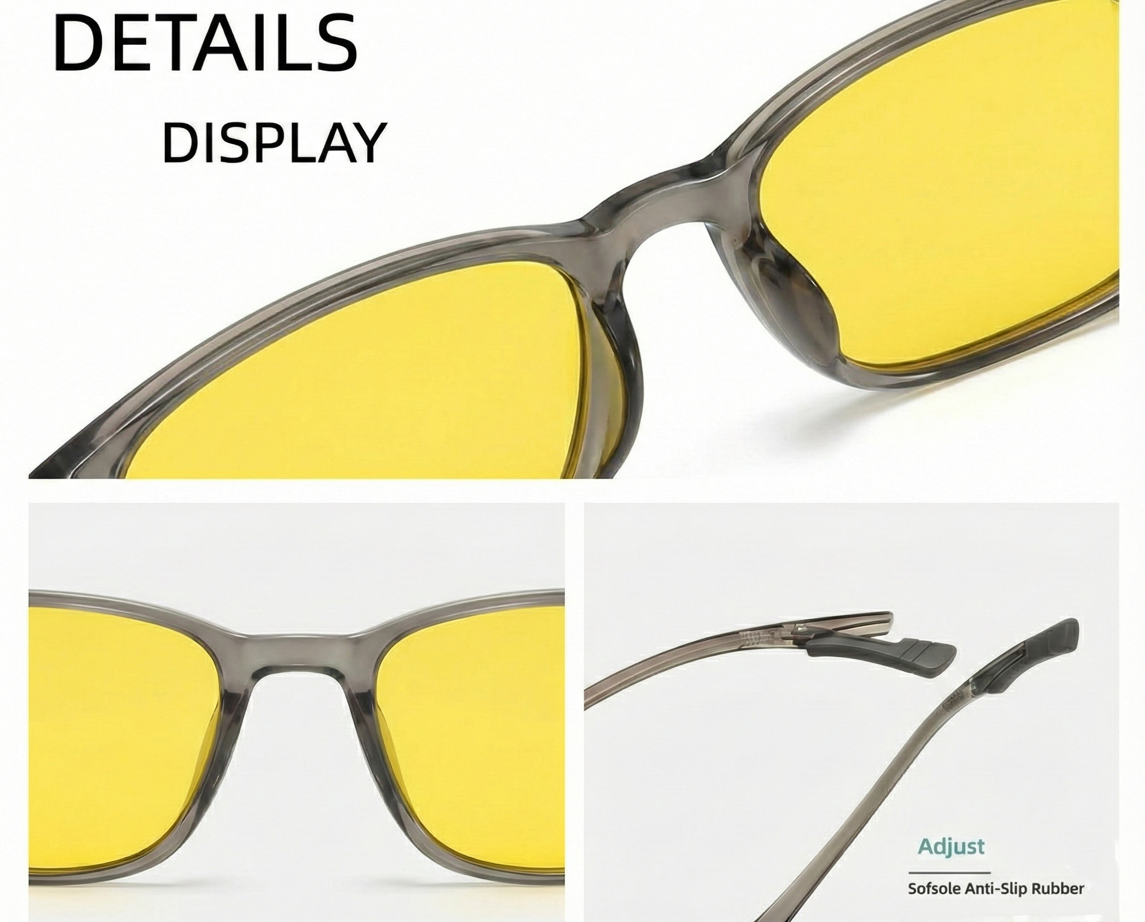 Velara DAY VISION For Staying Focused & Cut Harsh Blue Light During Daytime