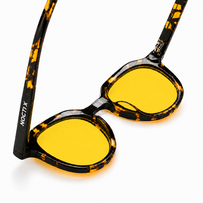 Ivy Designer DAY VISION For Staying Focused & Cut Harsh Blue Light During Daytime (Tortoise)