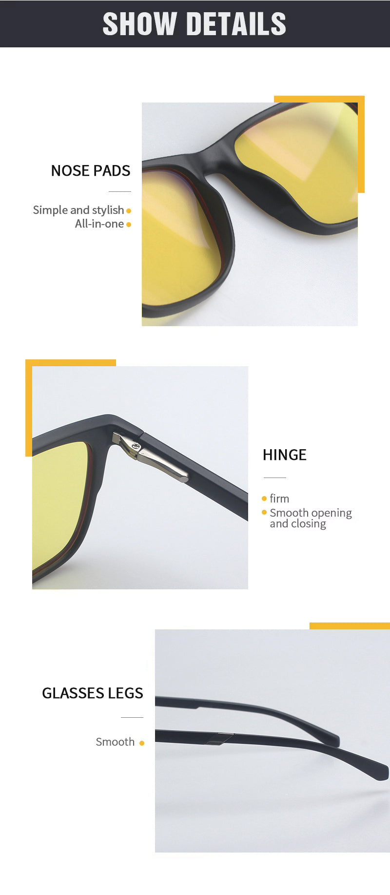 LUNAIRE DAY VISION For Staying Focused & Cut Harsh Blue Light During Daytime