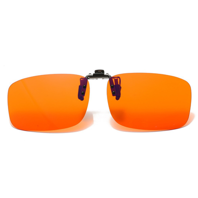 Orbit Clip-On instantly attach to your prescription glasses (Improve eye strain and sleep)