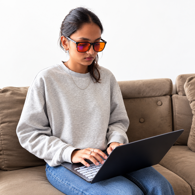 LUNAIRE GLASSES For Relieving Eye Fatigue & Restoring Your DEEP Sleep